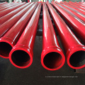 Twin Wall Red Paint Concrete Pump Pipe For Schwing Or PM Conrete Pump Truck